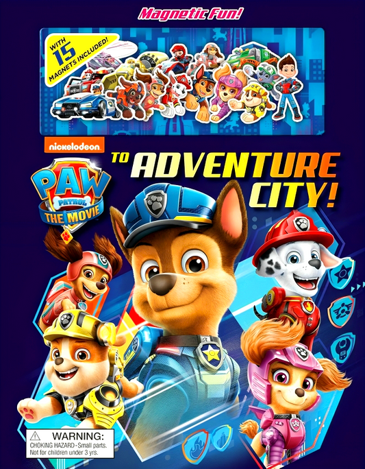 Nickelodeon Paw Patrol: The Movie: To Adventure City! (Magnetic Fun)