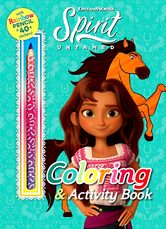 Spirit Untamed: Coloring & Activity Book With Pencil (Dreamworks)
