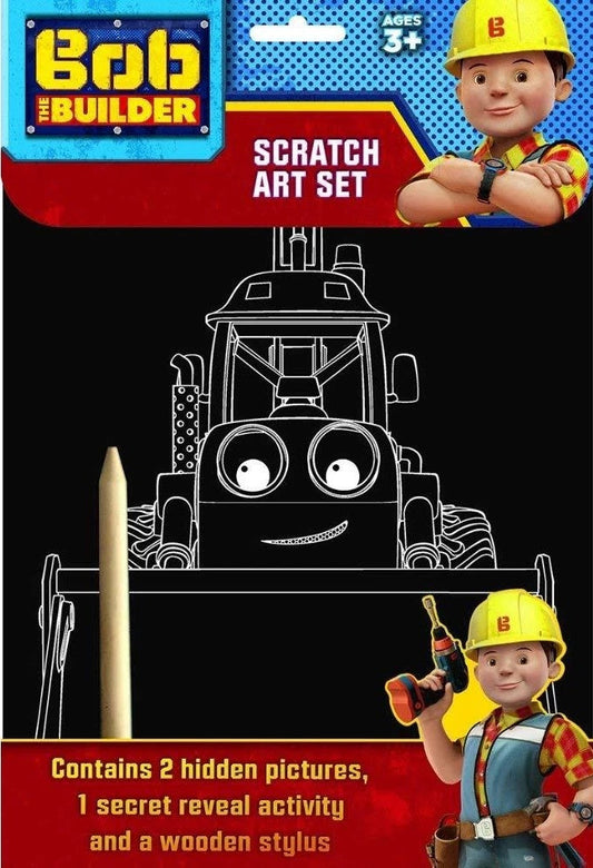 Bob The Builder  Scratch Art Set