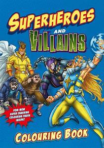 Superheroes Colouring Books
