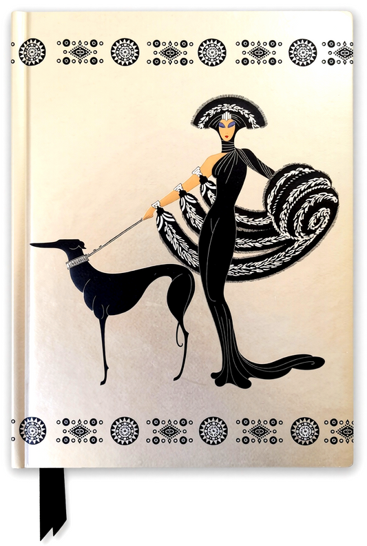 Erte Symphony In Black (Foiled Journal)