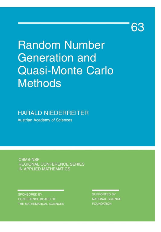 Random Number Generation And Quasi-Monte Carlo Methods