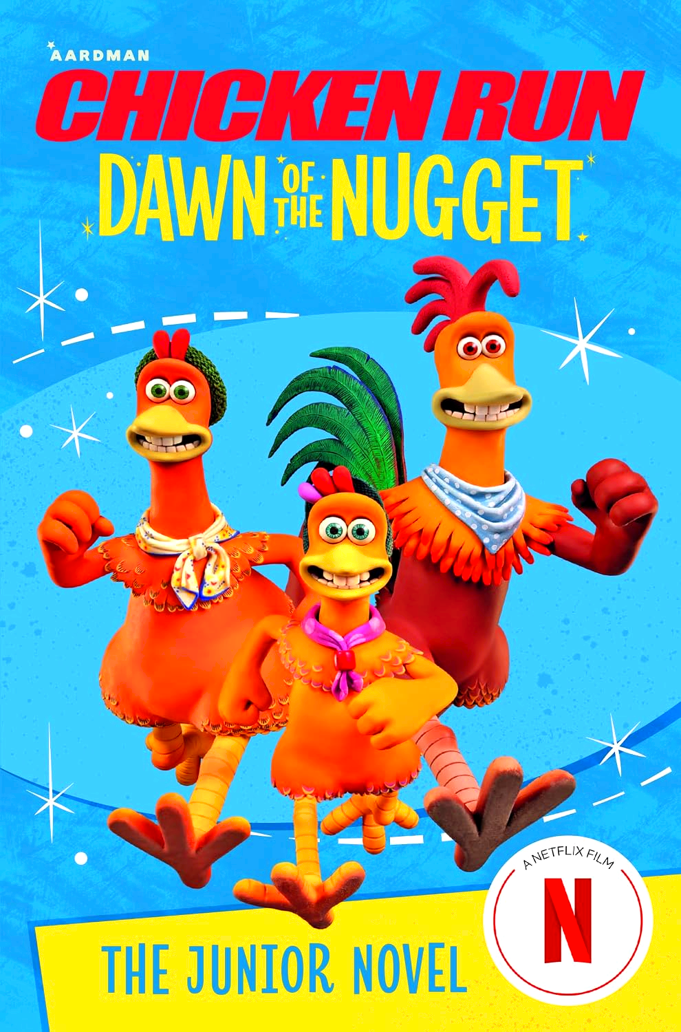 Chicken Run Dawn Of The Nugget: The Junior Novel by Amanda Li – book cover