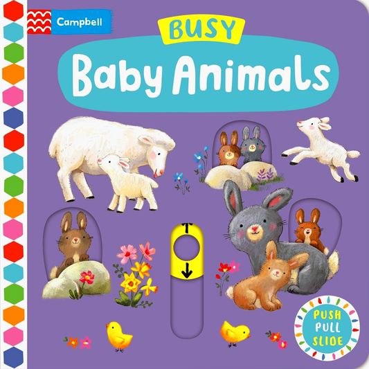Campbell Baby Animals (Push Pull Slide)