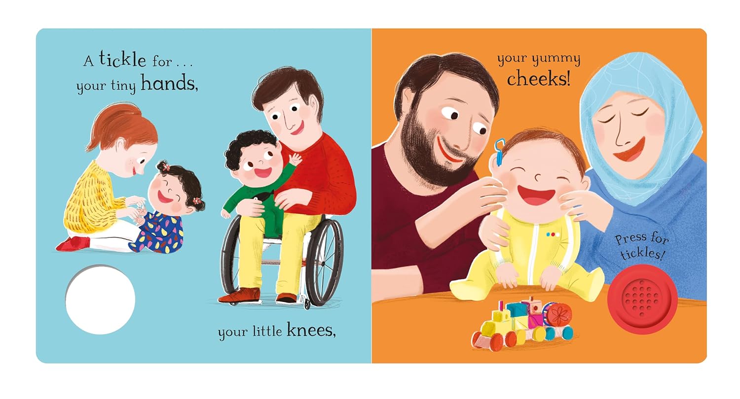 Babies Laugh At Tickles by Dr Caspar Addyman – book cover