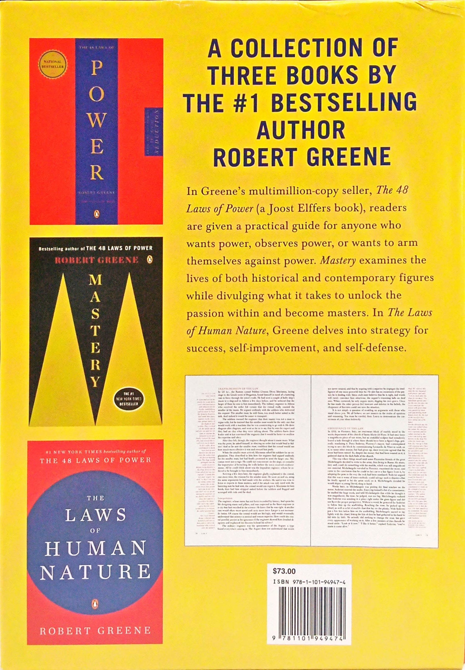 Robert Rourke Books The Robert Greene Collection - 3 Book Set – BookXcess