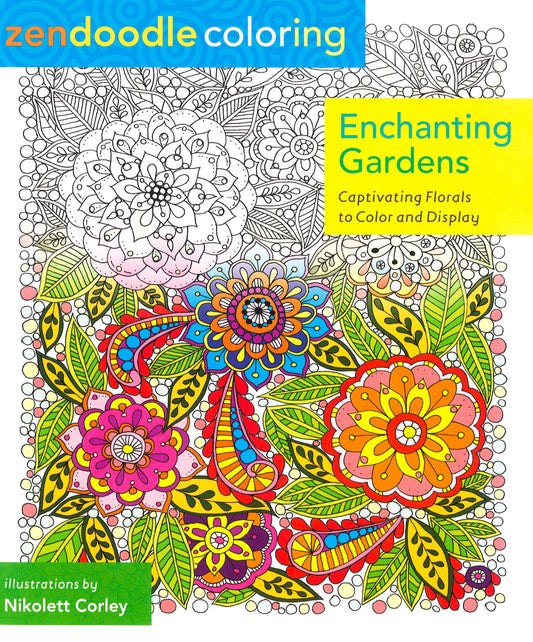 Zendoodle Coloring - Enchanted Gardens