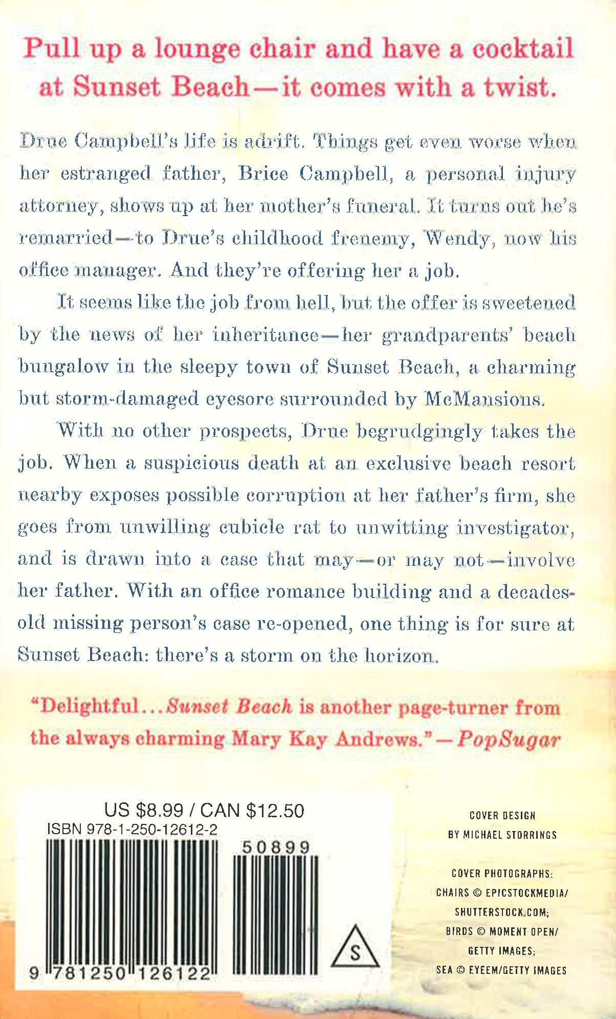 Sunset Beach by Mary Kay Andrews – book cover