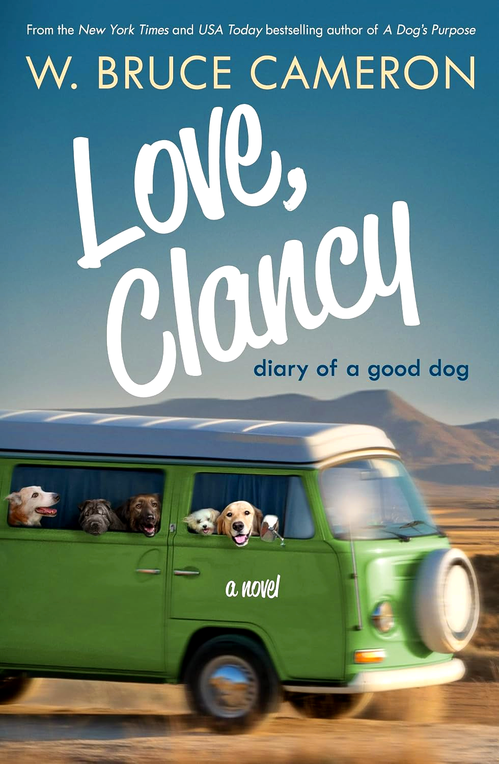 Love, Clancy: Diary Of A Good Dog by W. Bruce Cameron – book cover
