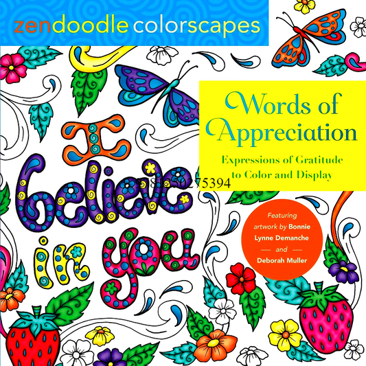 Zendoodle Colorscapes: Words Of Appreciation