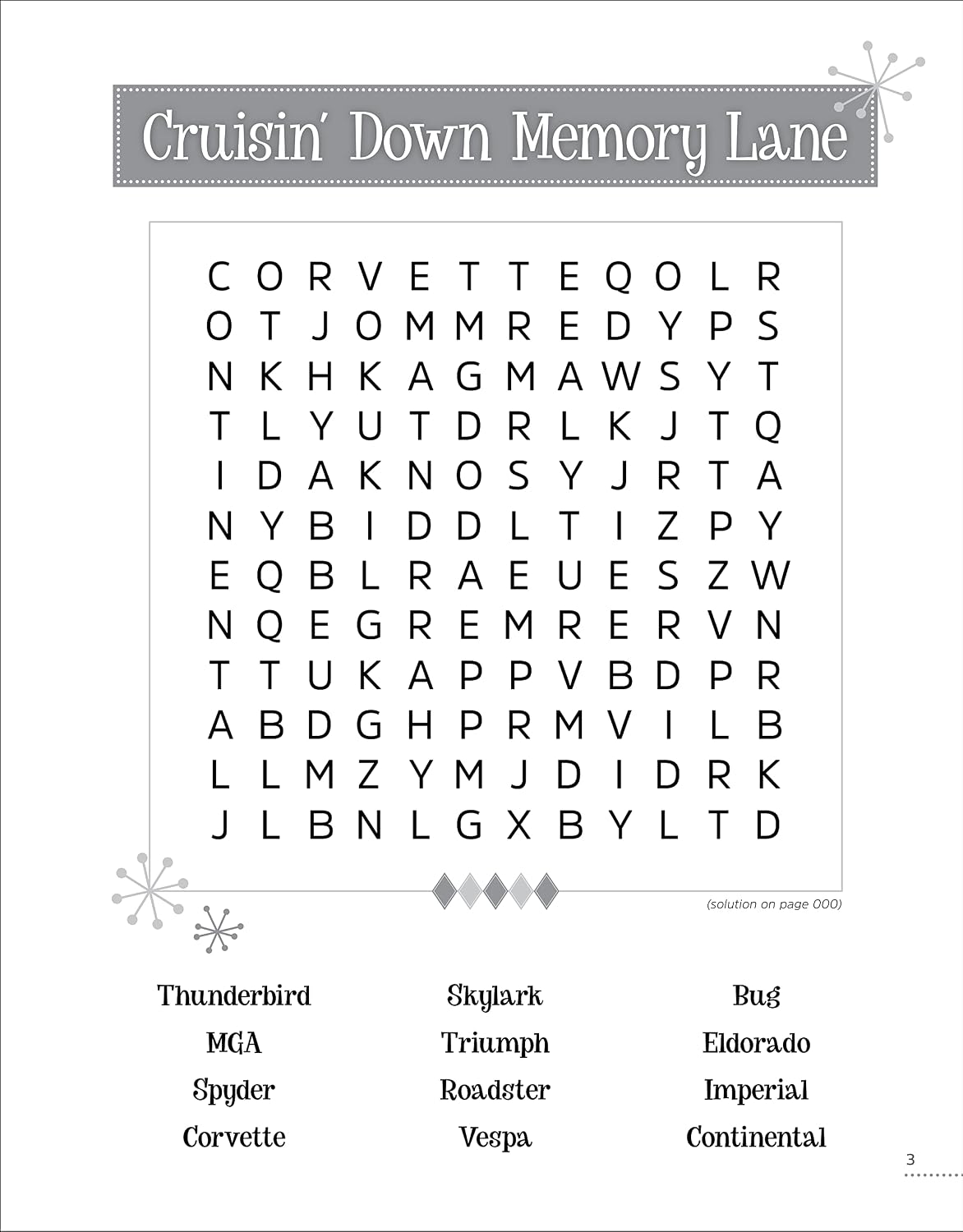 The Good Old Days Were Great Word Search by Jack Kalin – book cover