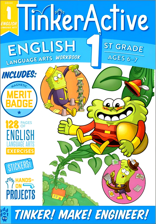 Tinkeractive Workbooks: 1st Grade English Language Arts
