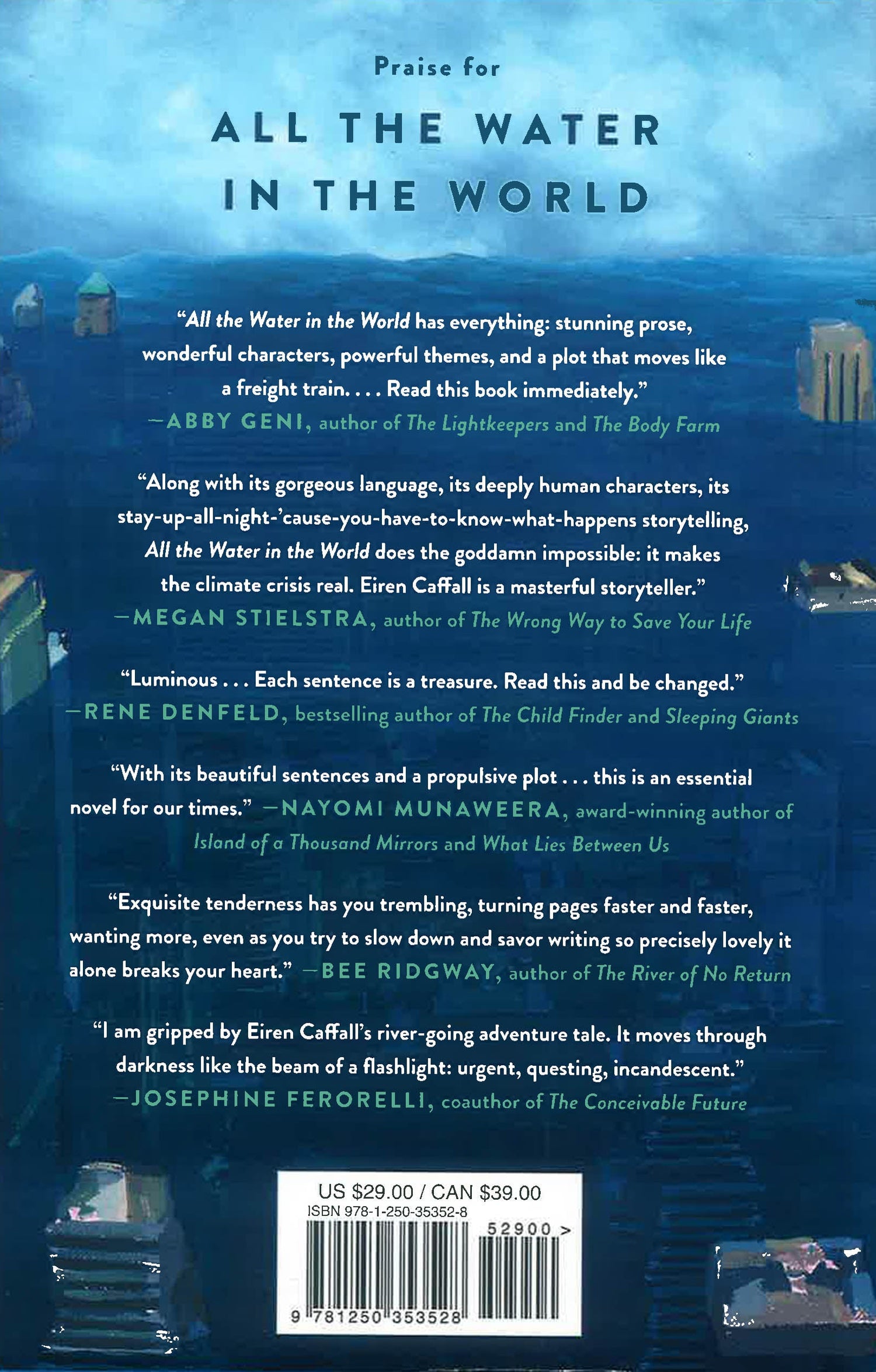 All The Water In The World by Eiren Caffall – book cover