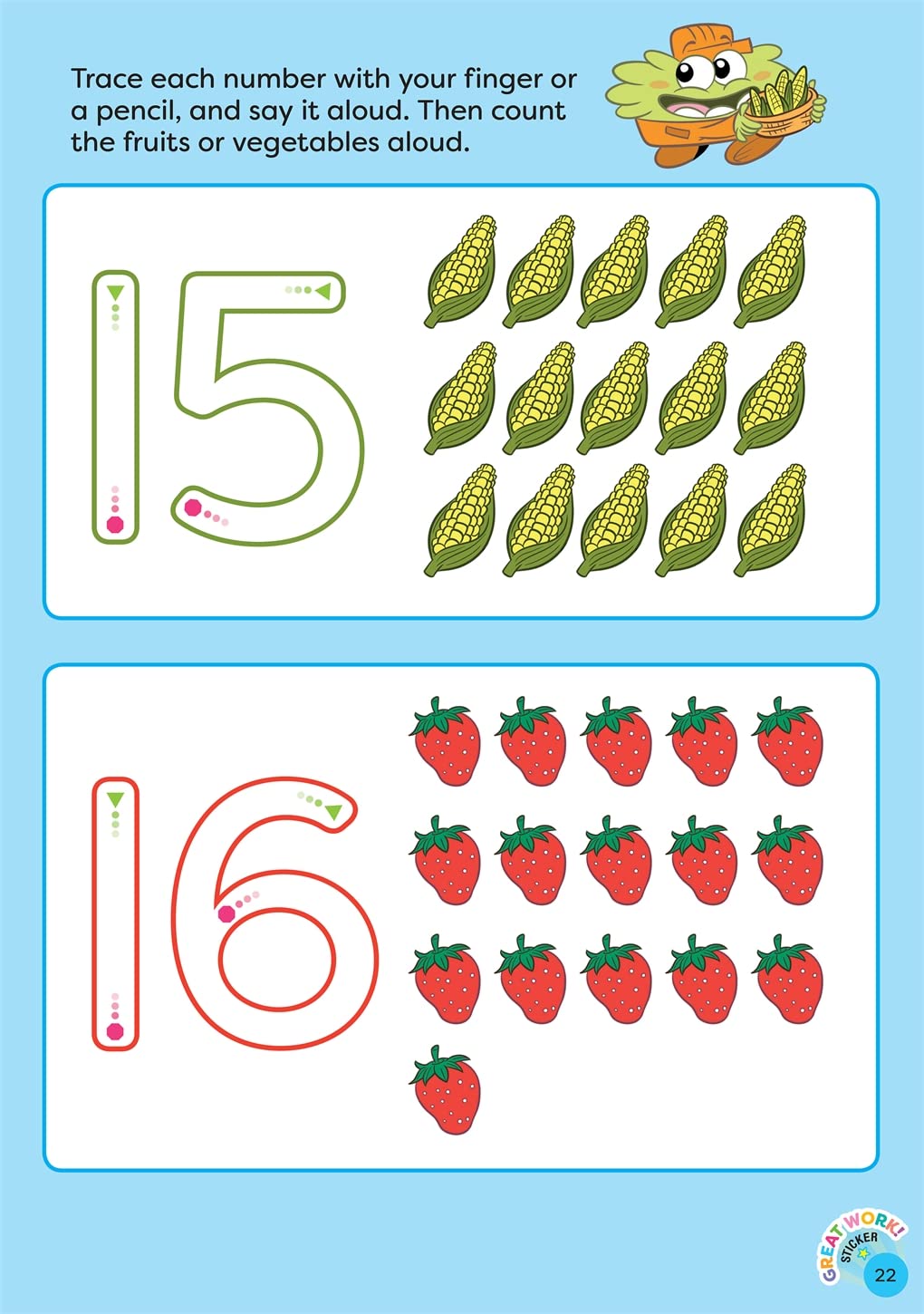 Tinkeractive Early Skills Math Workbook Ages 4+ by Nathalie Le Du – book cover