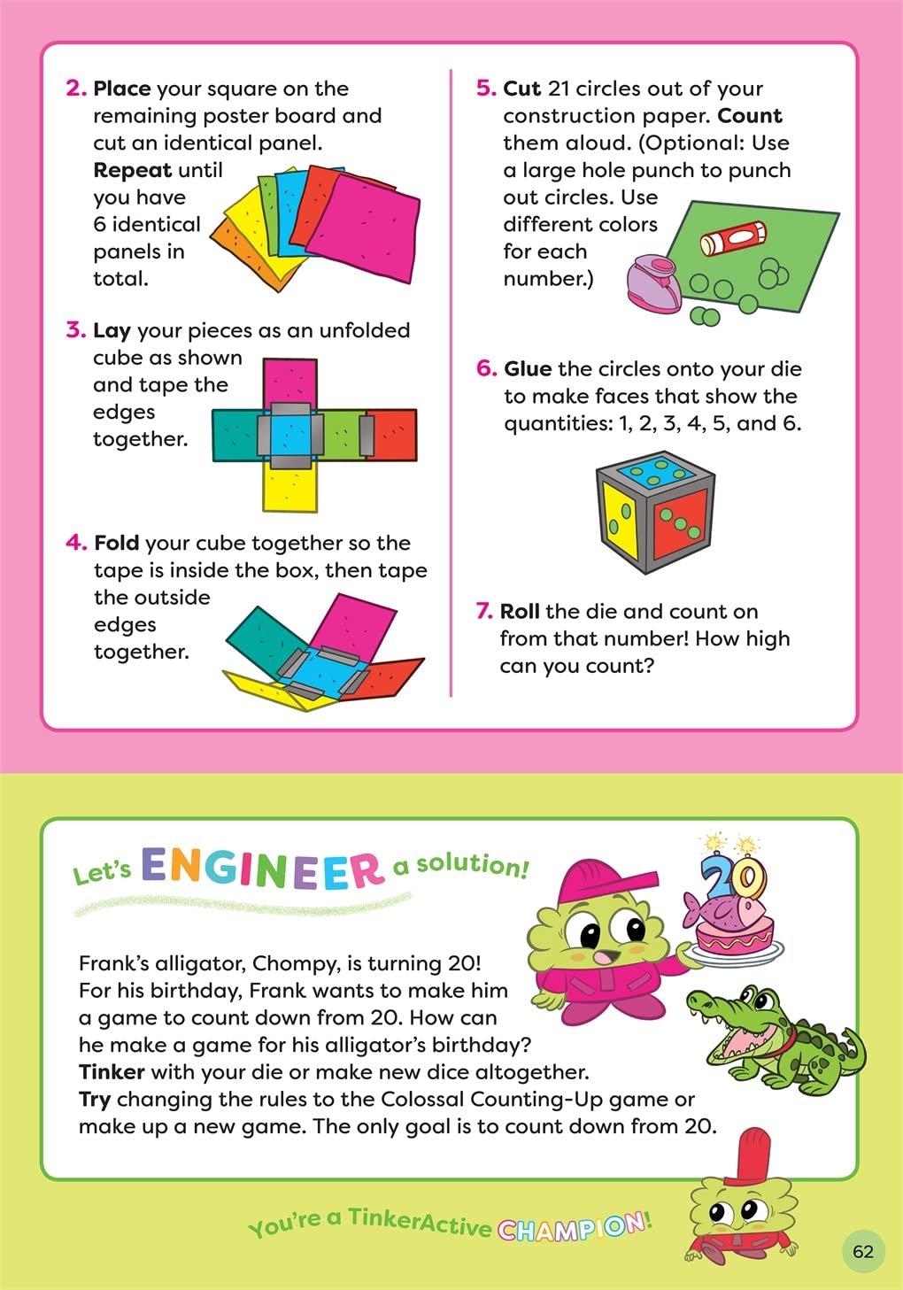 Tinkeractive Early Skills Math Workbook Ages 4+ by Nathalie Le Du – book cover