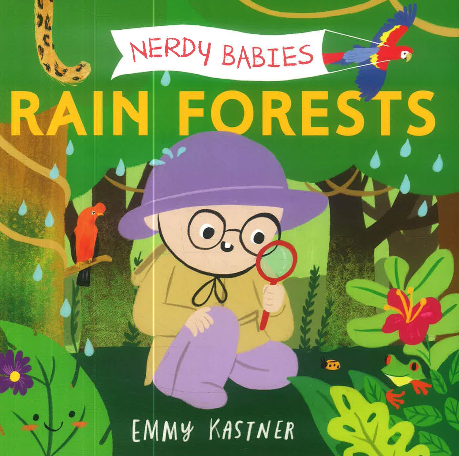 Nerdy Babies: Rain Forests by Emmy Kastner – book cover