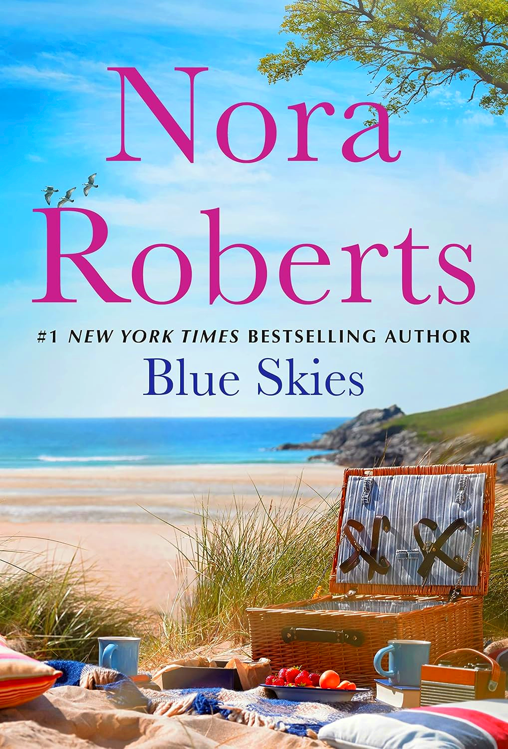 Blue Skies (Summer Desserts/Lessons Learned, 2 Books In 1) by Nora Roberts – book cover