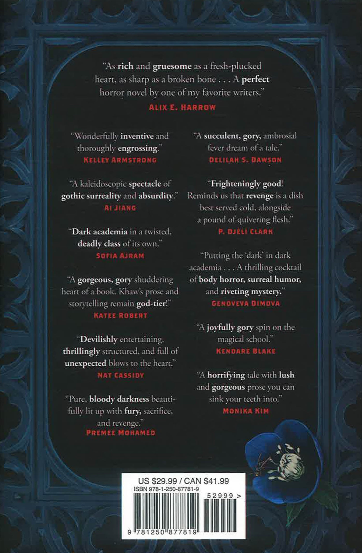 The Library At Hellebore by Cassandra Khaw – book cover