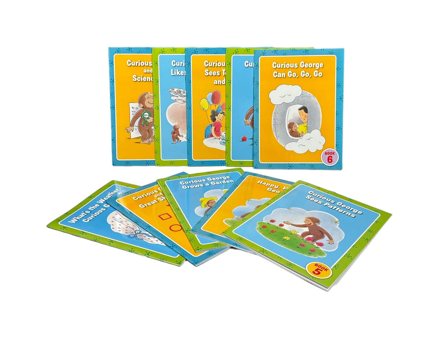 156 George Math Book Curious George Math & Science Readers: 10-Book STEM Reading Program ...