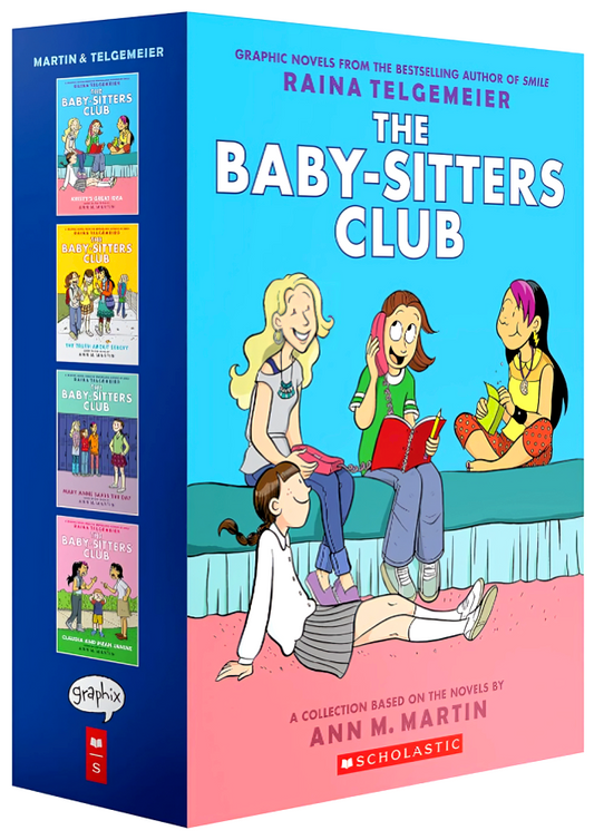 The Baby-Sitters Club Graphic Novels #1-4: A Graphix Collection: Full Color Edition