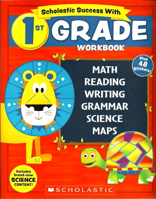 Scholastic Success With 1st Grade Workbook