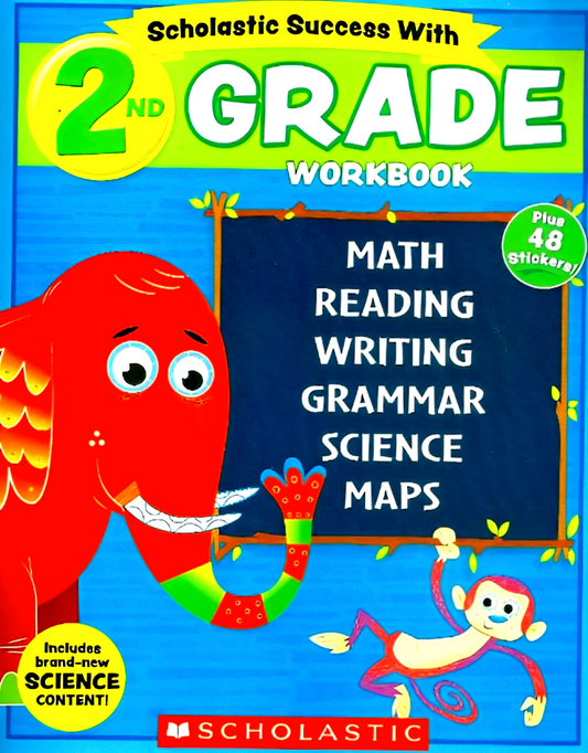 Scholastic Success With 2nd Grade Workbook