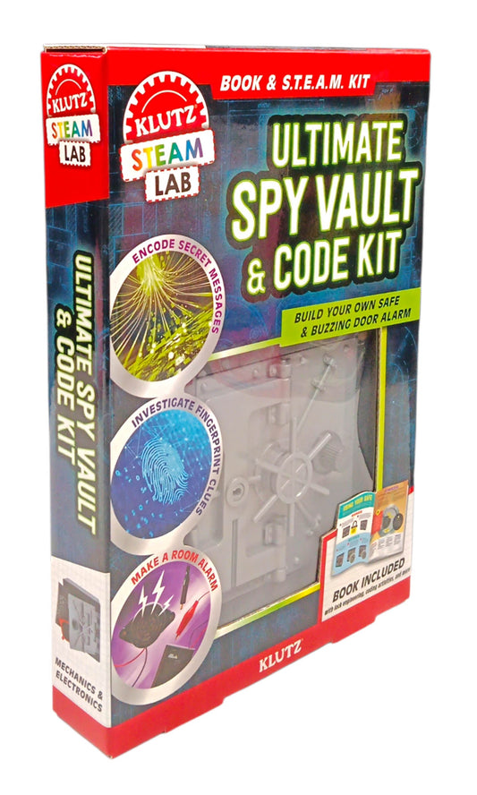 Klutz: Maker Lab: Ultimate Spy Vault & Code Kit