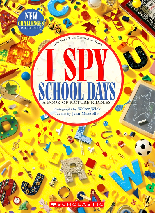 I Spy School Days: A Book Of Picture Riddles