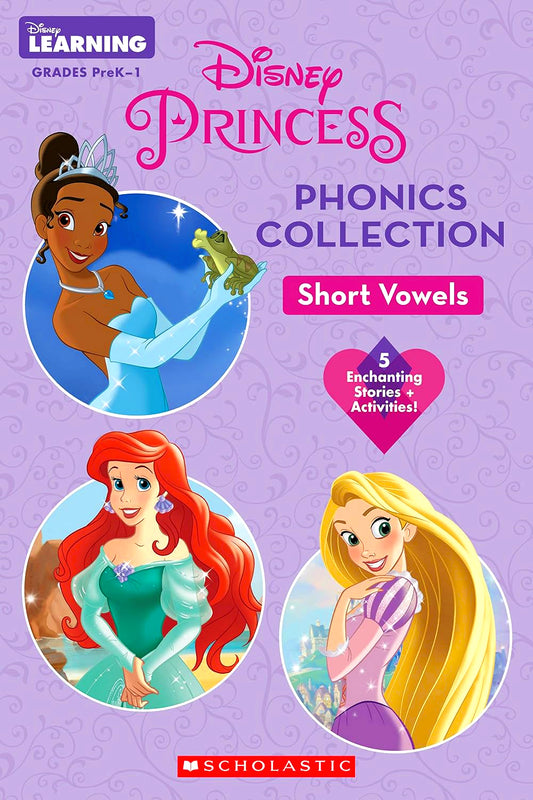 Disney Princess Phonics Collection: Short Vowels (Disney Learning: Bind-Up)