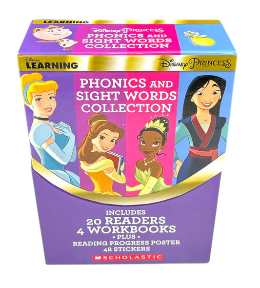 Disney Learning: Disney Princess Phonics And Sight Words Collection
