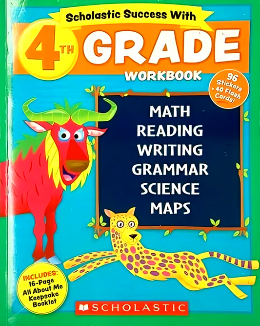 Scholastic Success With 4th Grade Workbook