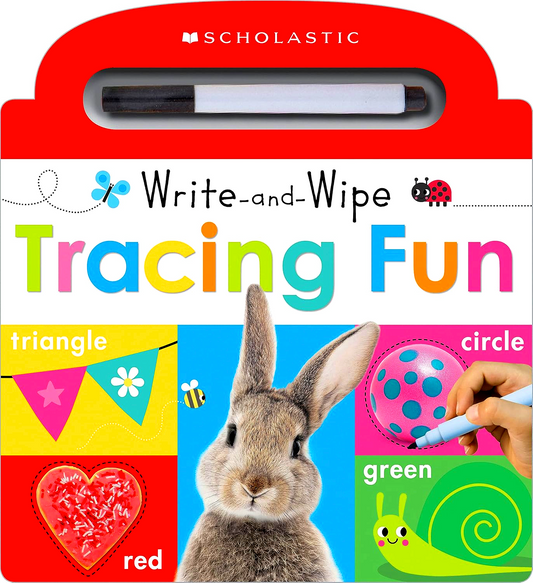 Tracing Fun: Scholastic Early Learners (Write And Wipe)