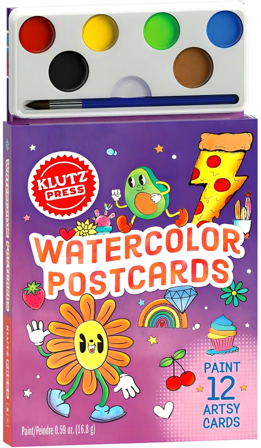 Watercolor Postcards (Klutz)