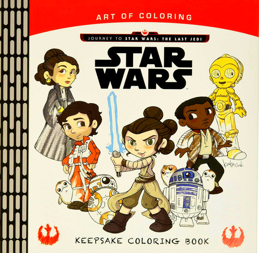 Journey To Star Wars: The Last Jedi Keepsake Coloring Book (Art Of Coloring)