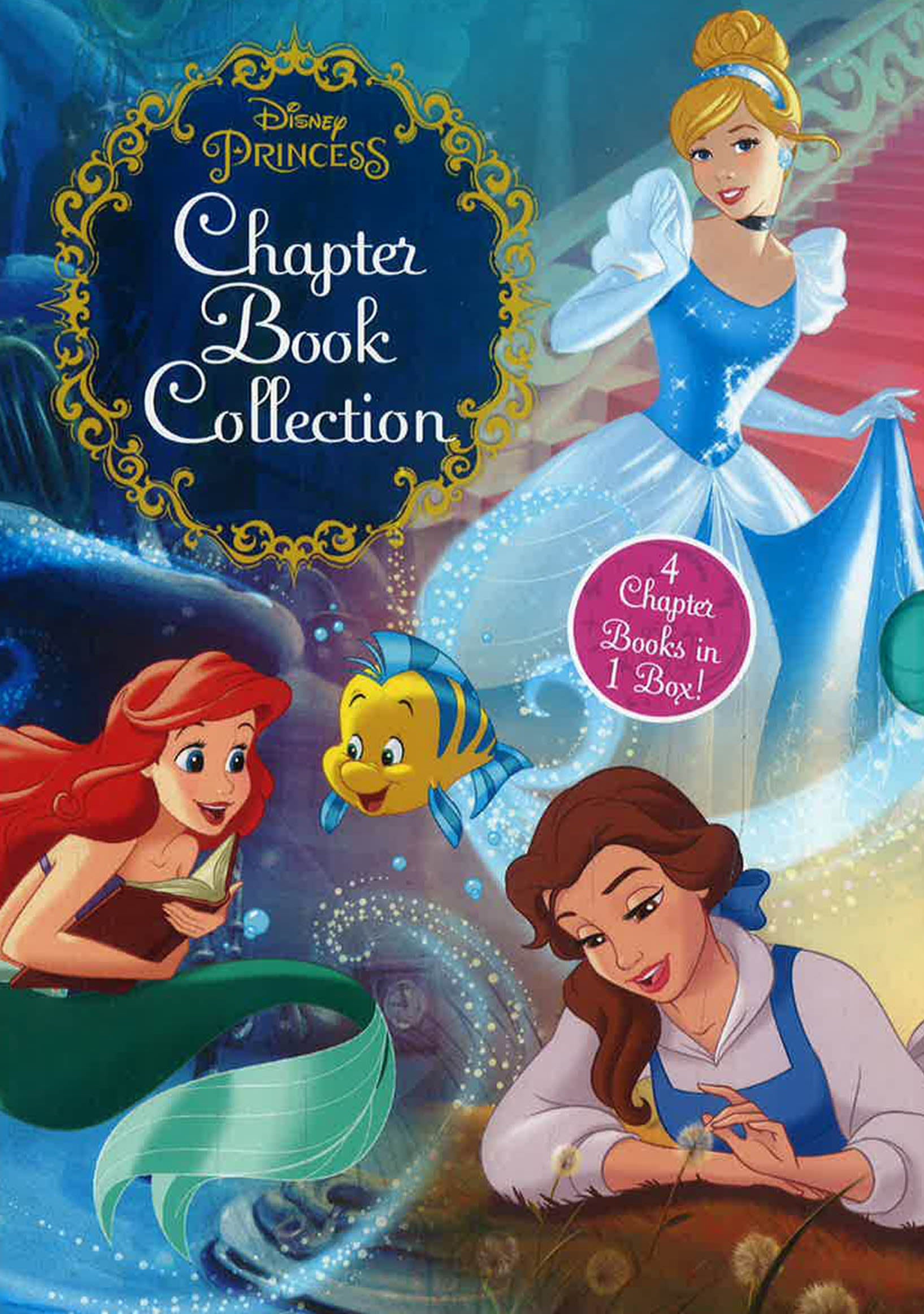 Disney Princess Boxset Ariel Jasmine Belle Cinderella BookXcess Disney Princess Boxset Ariel Jasmine Belle Cinderella BookXcess
