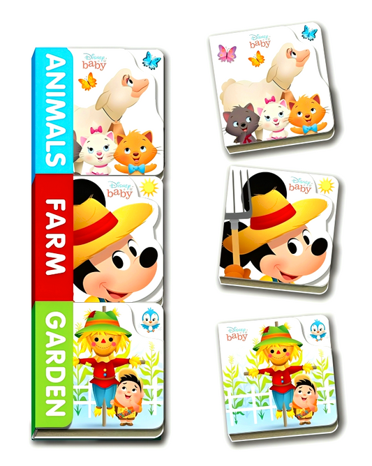 Disney Baby: Animals, Farm, Garden (Teeny Tiny Books)