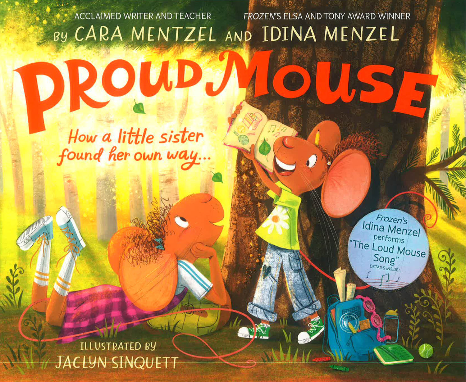 Proud Mouse by Idina Menzel – book cover