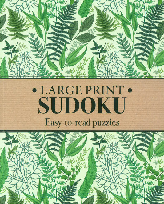 Large Print Sudoku: Easy-to-Read Puzzles