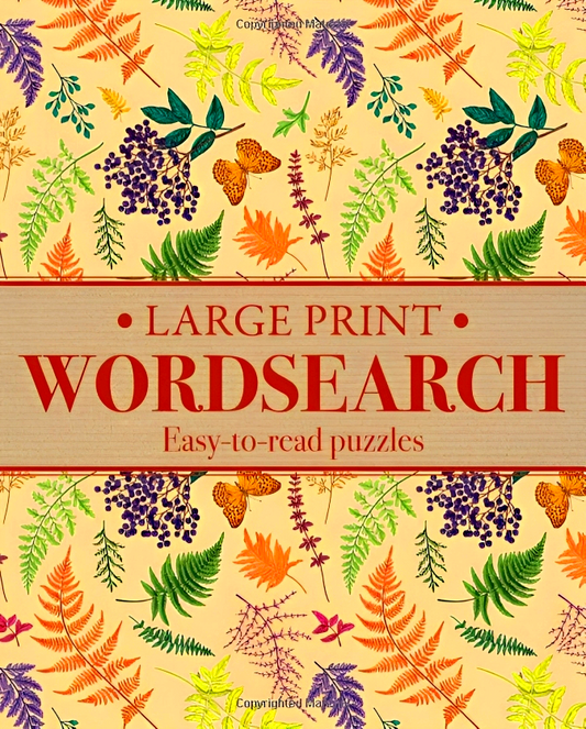 Easy To Read: Large Print Wordsearch