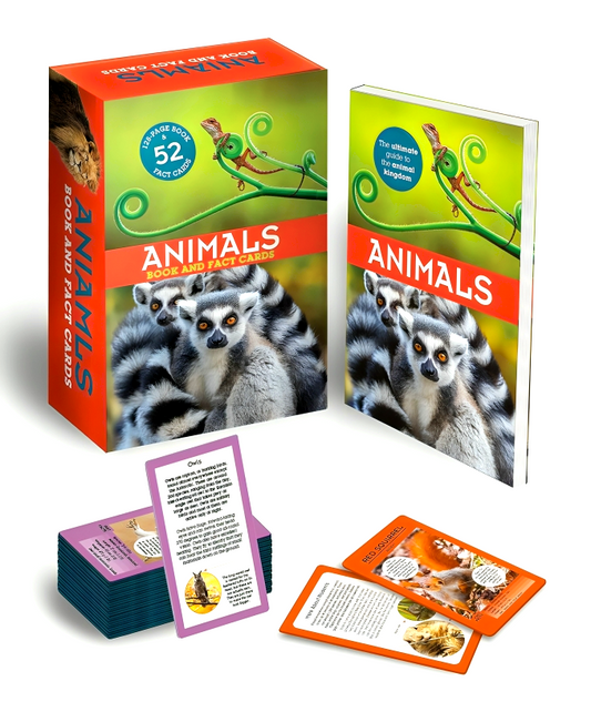 Animals: Book And Fact Cards