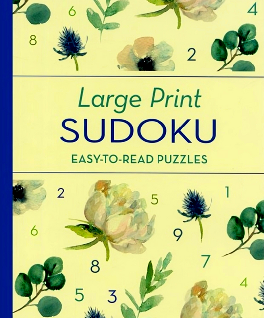 Large Print Sudoku (Plants)
