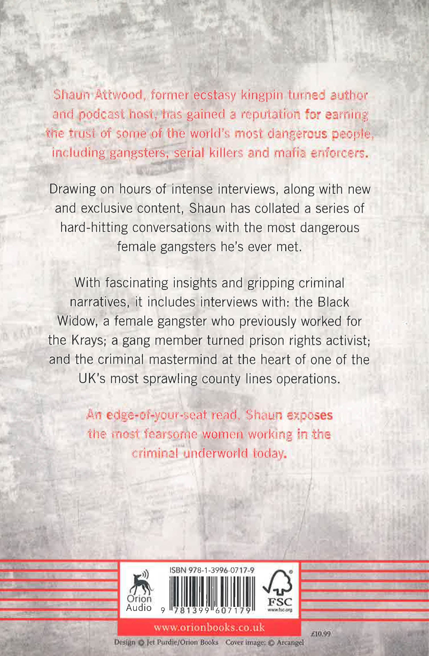 Sitdowns With Female Gangsters by Shaun Attwood – book cover