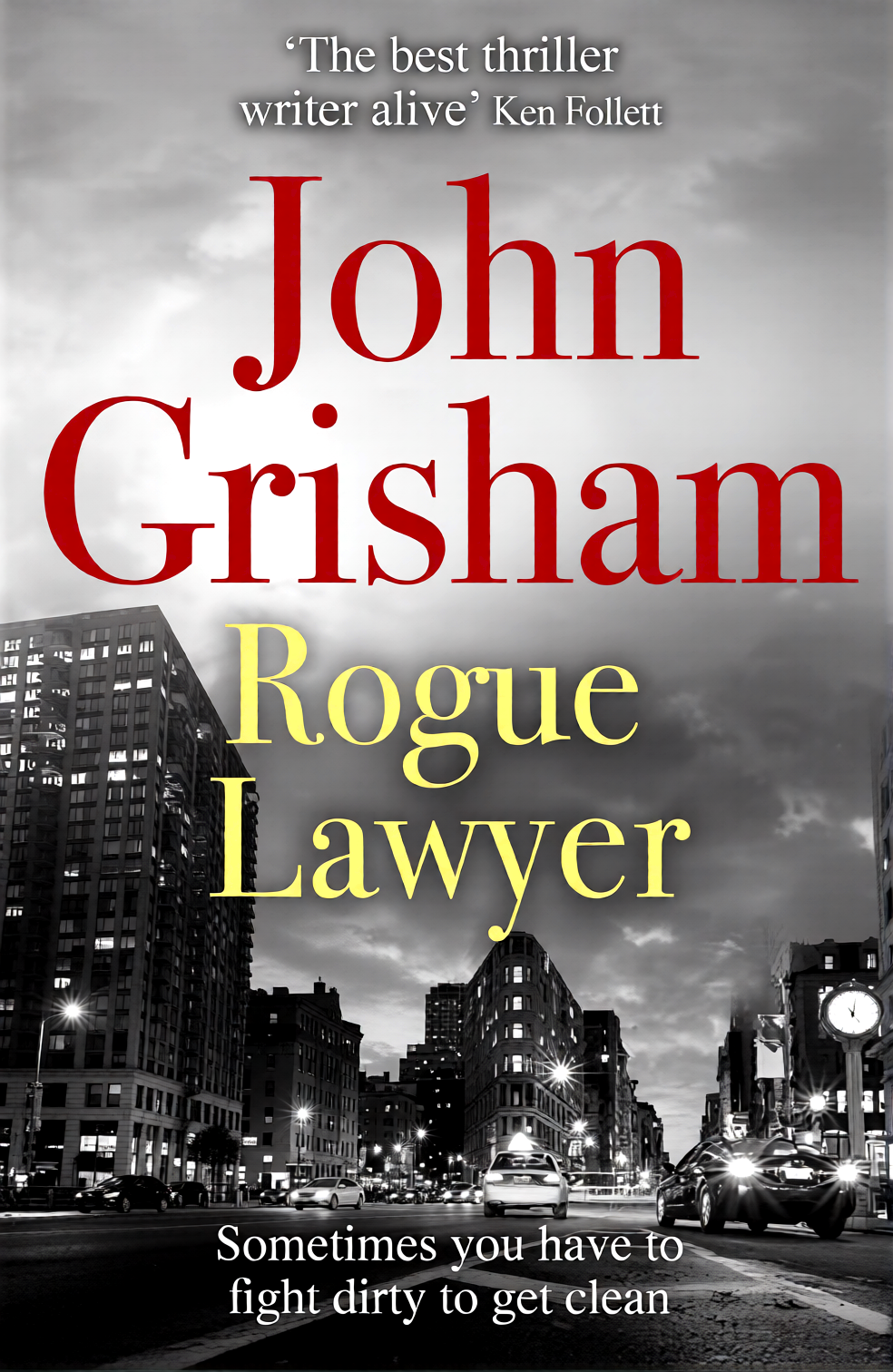 Rogue Lawyer by John Grisham – book cover