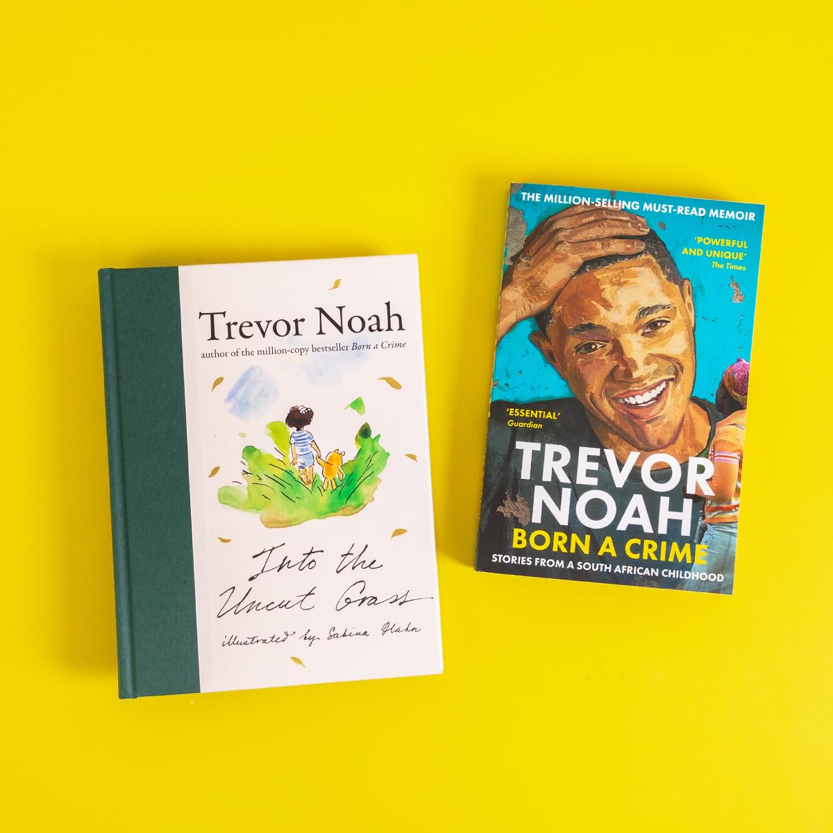 Into The Uncut Grass by Trevor Noah – book cover