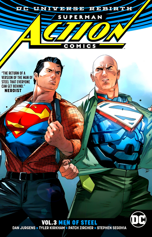 Superman: Action Comics Vol. 3: Men Of Steel (Rebirth)