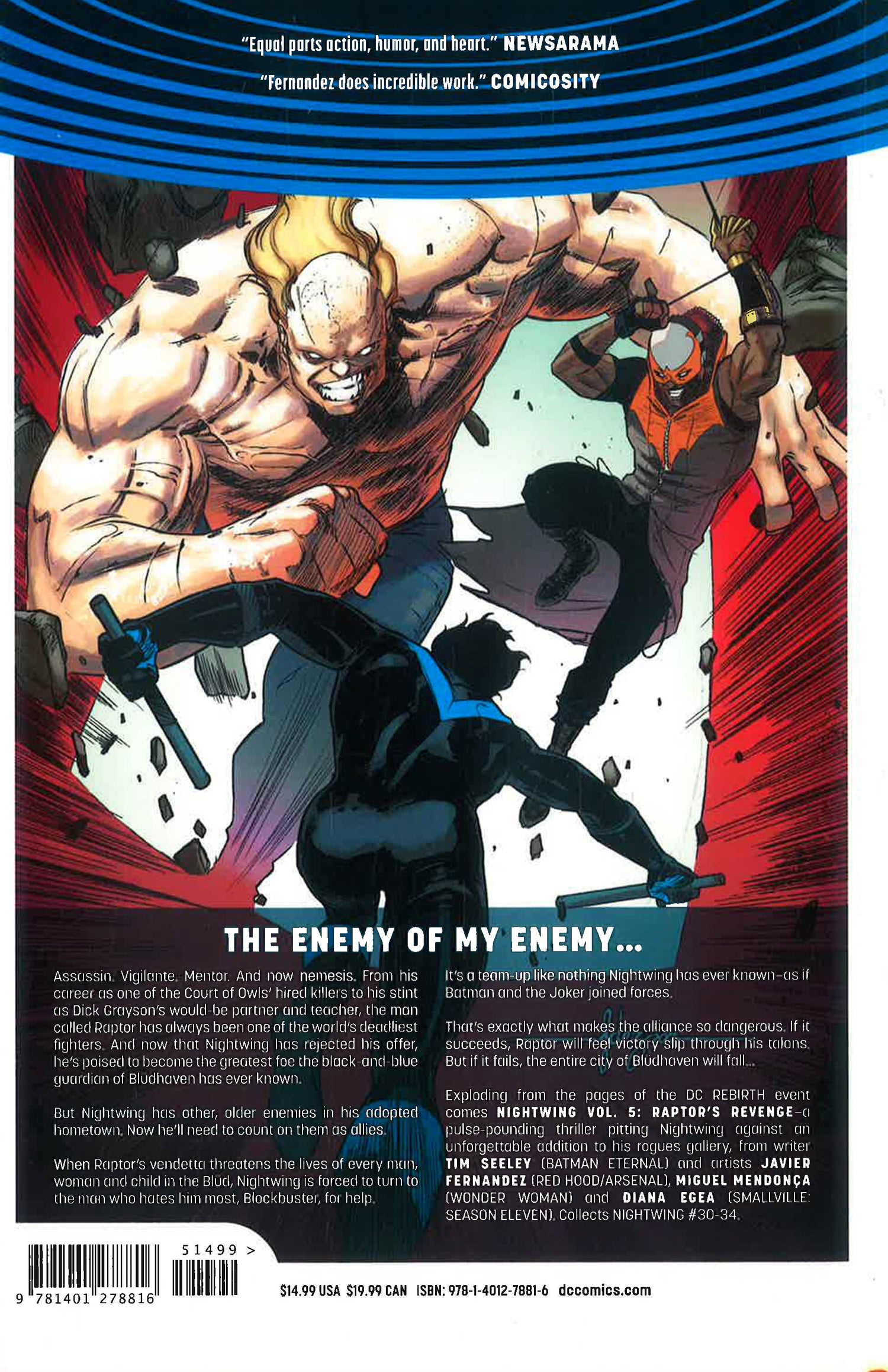 Revenge Raptor Nightwing Vol. 5: Raptor's Revenge (Rebirth) – BookXcess