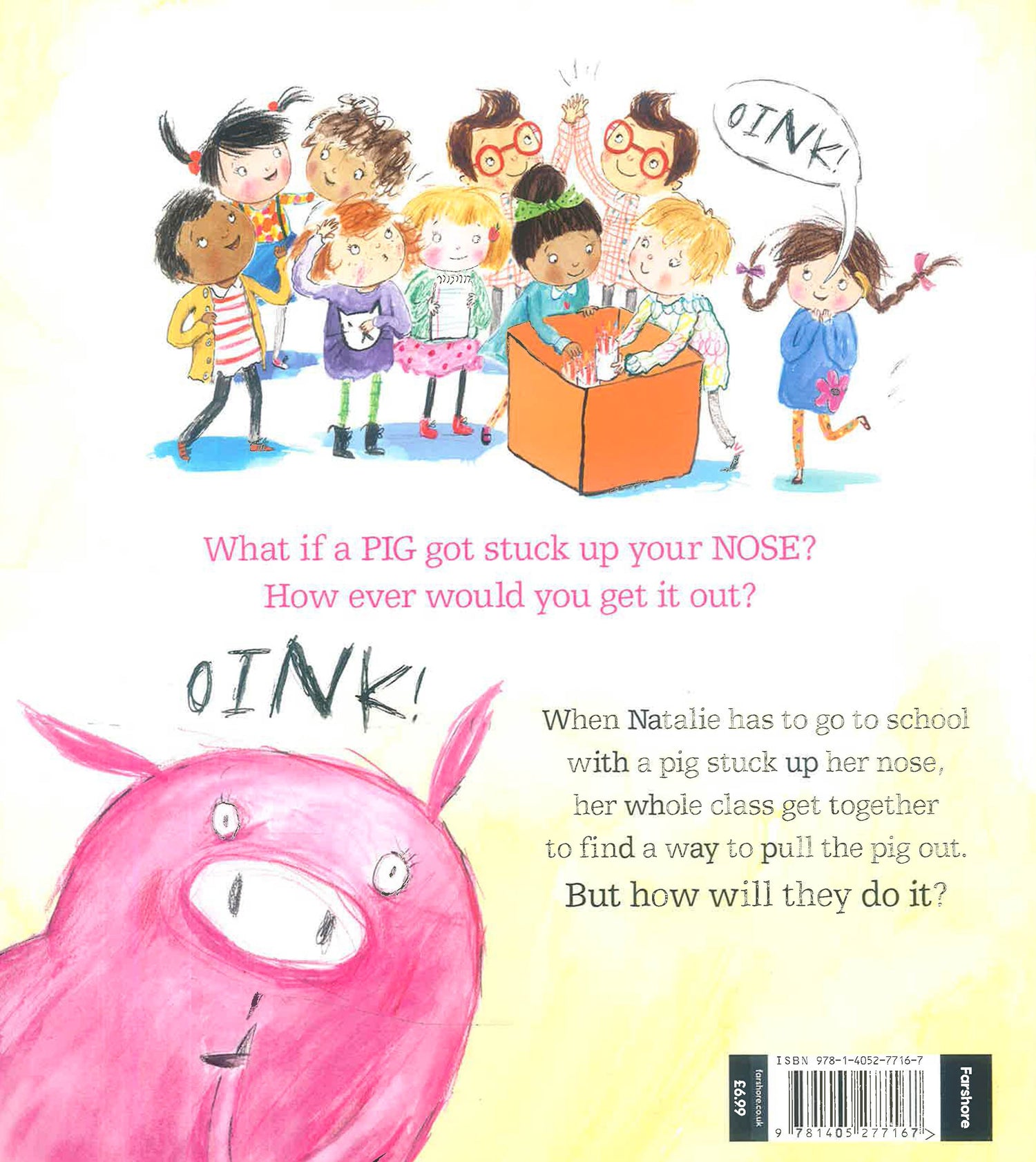 There's A Pig Up My Nose! by John Dougherty – book cover