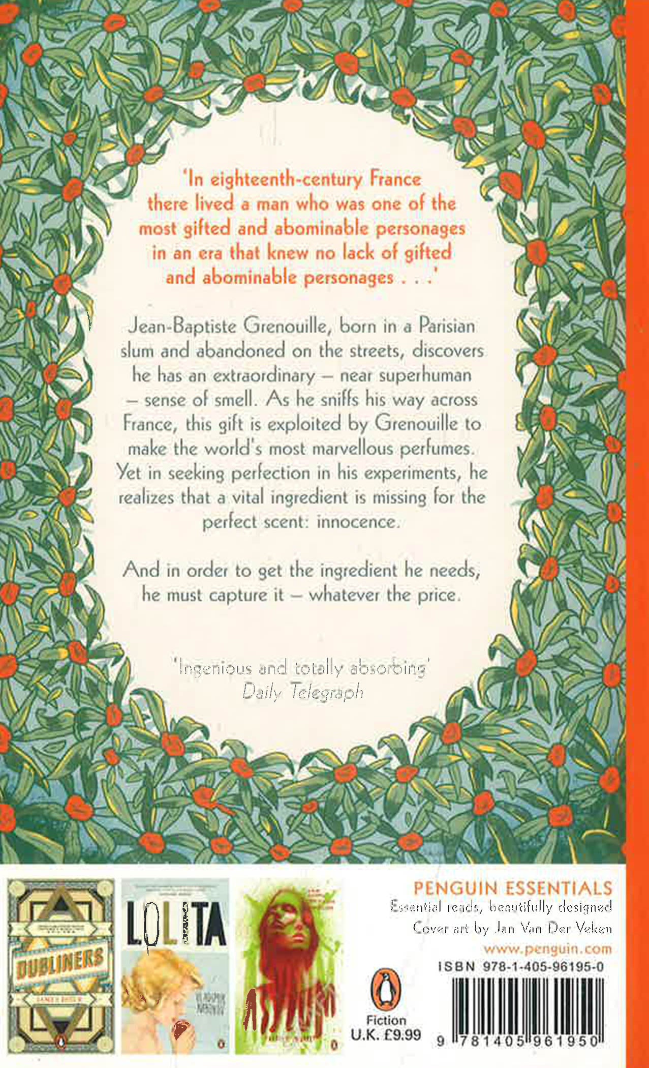 Perfume: Story Of A Murder by Patrick Suskind – book cover