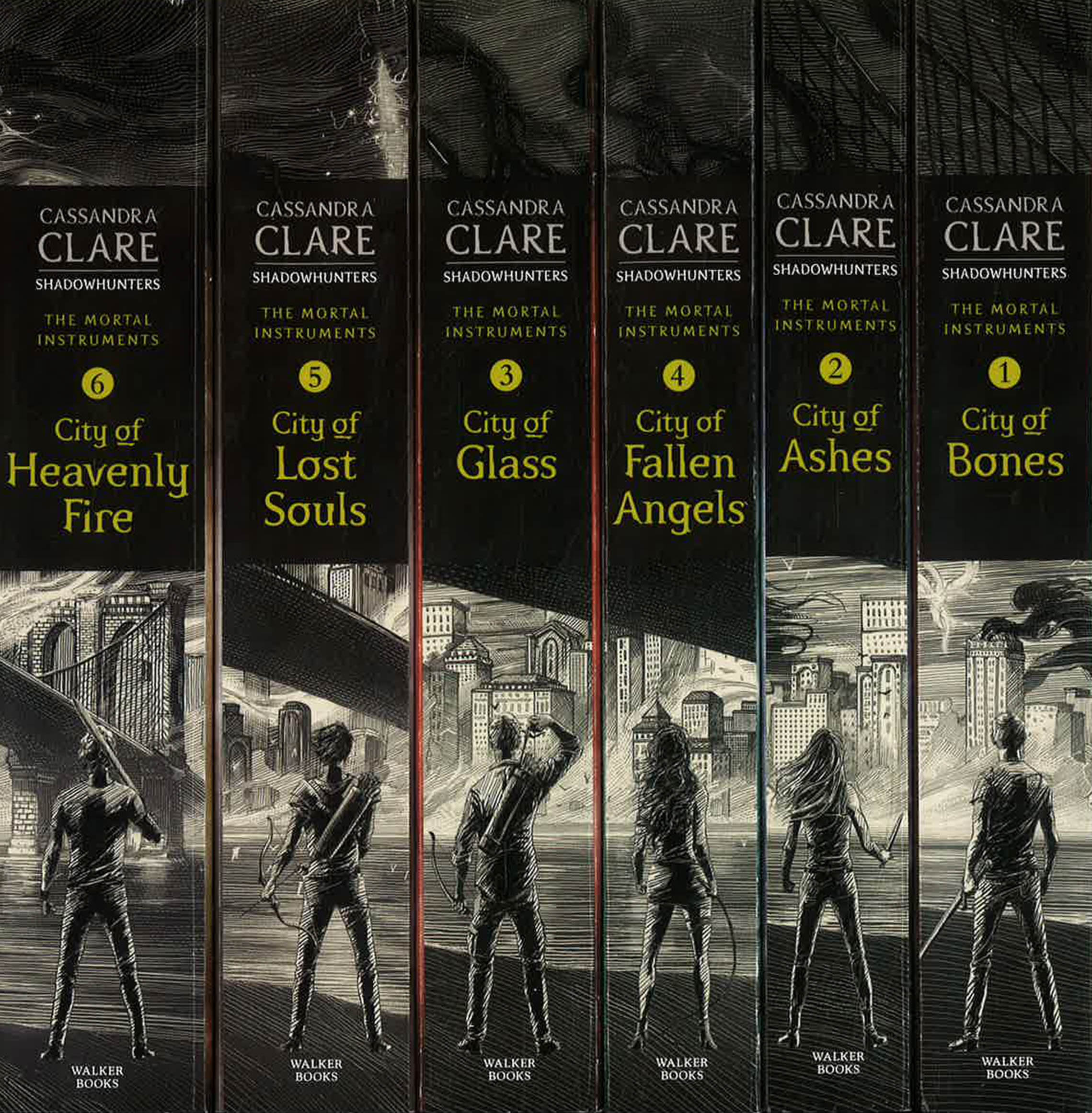Cassandra Clare The Mortal Instruments Shadowhunters Collection 6 Books Box  Set