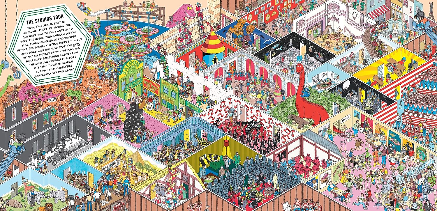 Where's Wally? A-Maze-Ing Journeys by Martin Handford – book cover